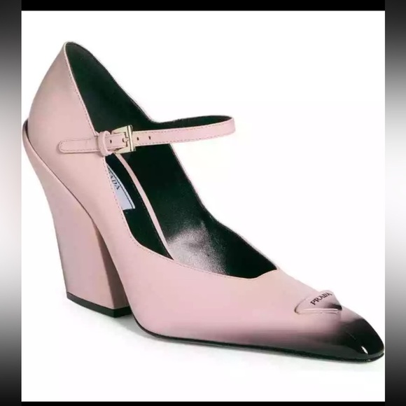 Prada Modellerie Mary Jane 293147 Pump in Alabastro Pink Ombre Size 10.5 40.5 - Picture 1 of 7